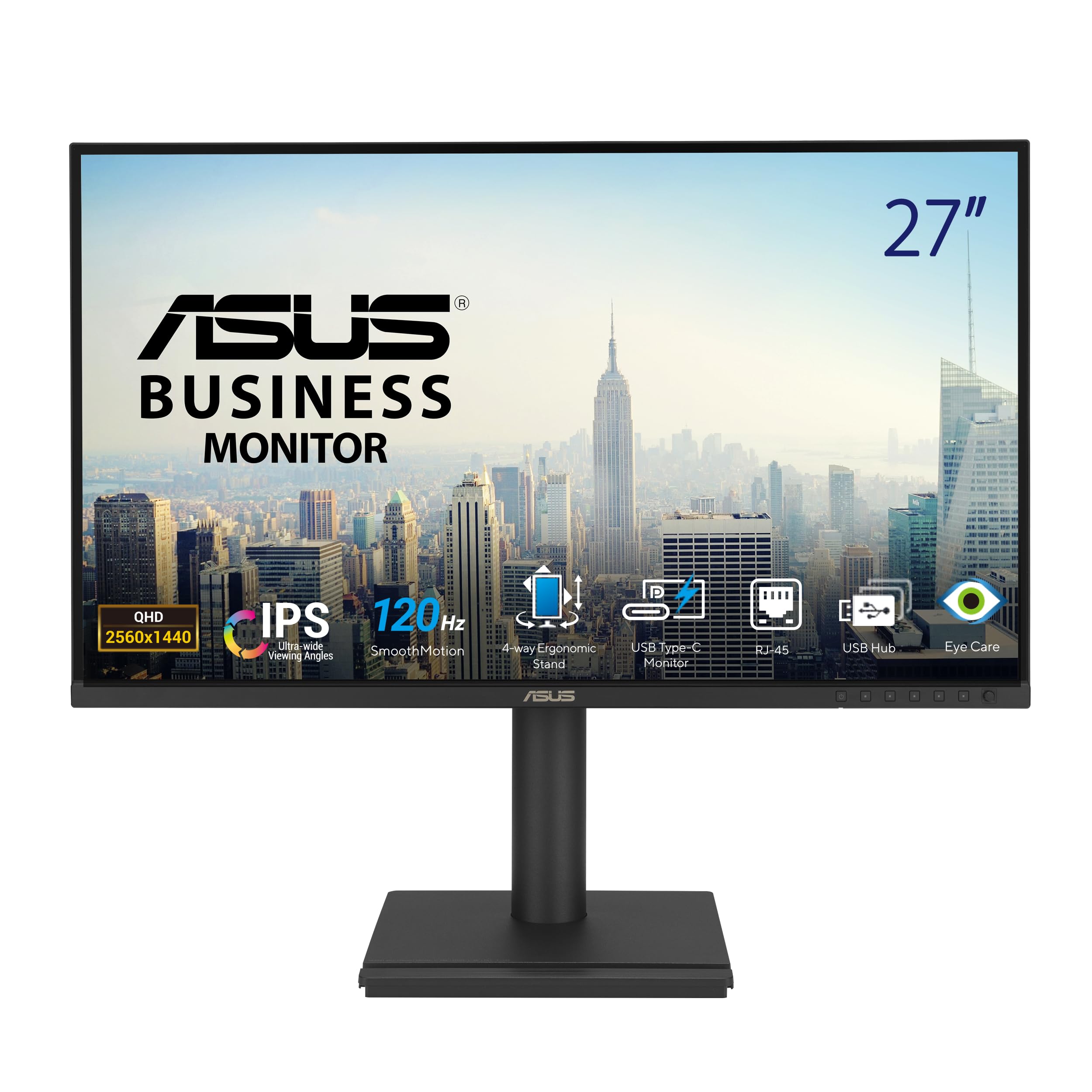 Amazon.com: ASUS 27” 1440P USB-C RJ45 Docking Monitor (BE27ACGN